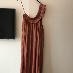 Ulla Johnson one shoulder satin dress